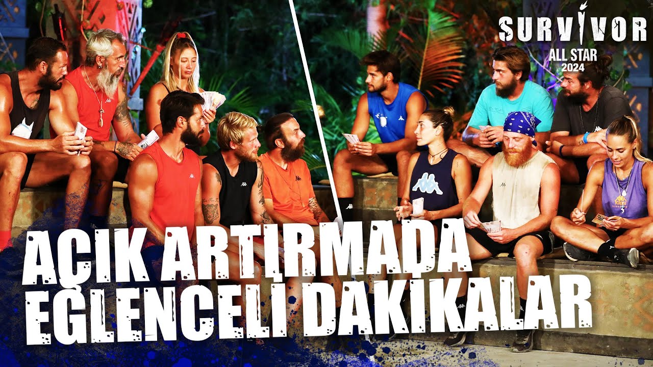 Survivor All Star'da Açık Artırma Oyunu | Survivor All Star 2024 82. Bölüm