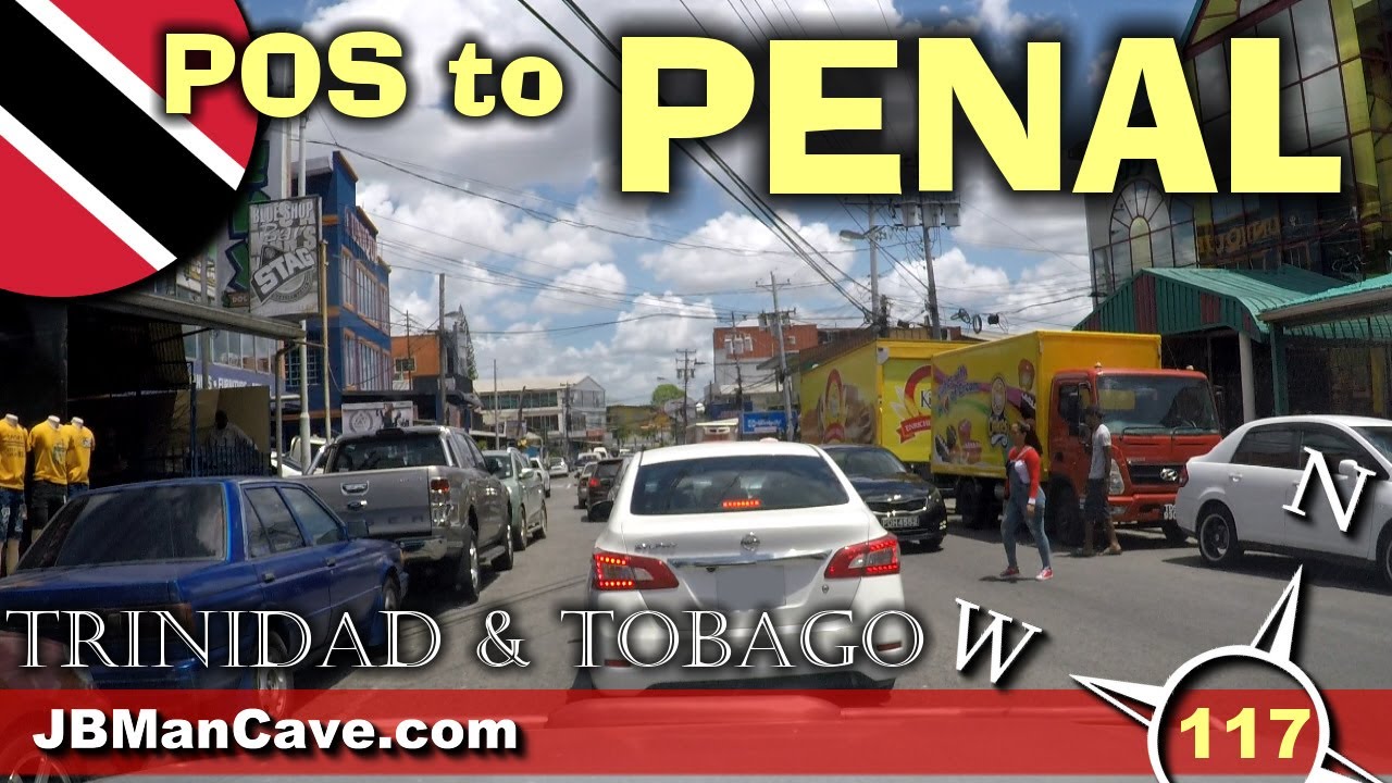 Port of Spain to PENAL TRINIDAD and Tobago Road Trip JBManCave.com