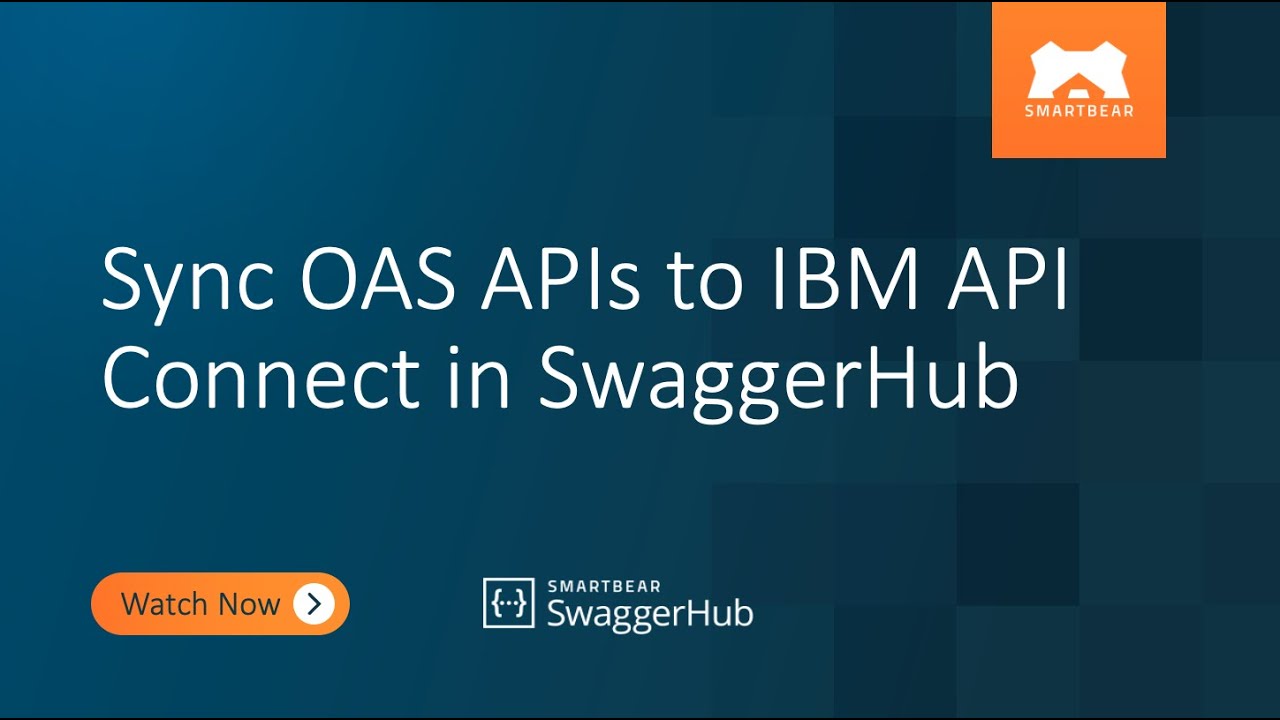 Sync OAS APIs to IBM API Connect in SwaggerHub
