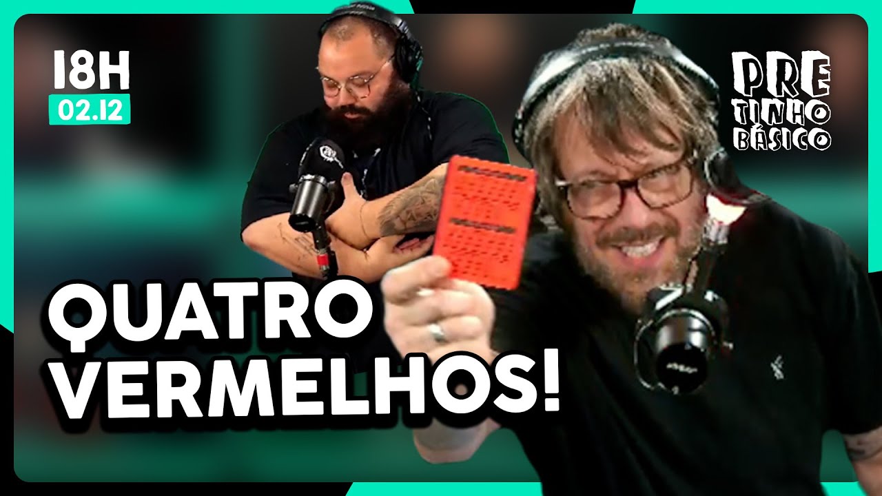 GORDO LÉO FAZ GESTO OBSCENO E FETTER EXPULSA QUASE TODOS! | Cortes do Pretinho Básico | ATL TV