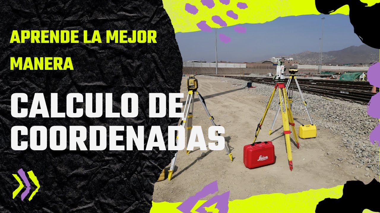 NUNCA FUE TAN FACIL CALCULO DE COORDENADAS MANUAL - TOPOGRAFÍA FÁCIL