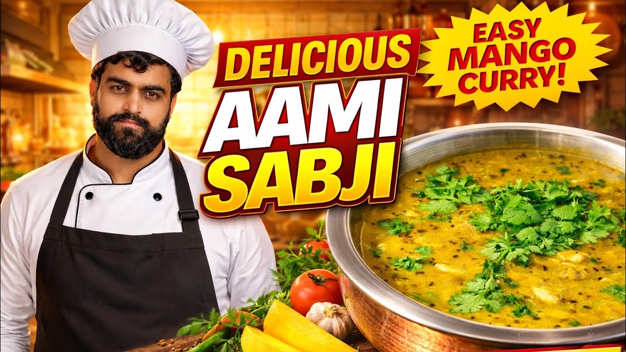 Delicious Aami Sabji Recipe | Easy Mango Curry l Chefmrjatin #chefmrjatin #food #recipe 