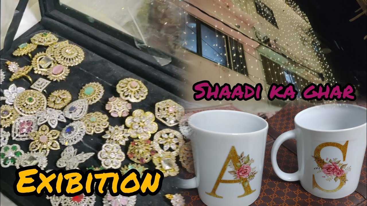Exibition me Gaye | Sister in law ki Haldi | Mariyam vlog ❣️ #shaadi #haldi #work #exibition #viral 