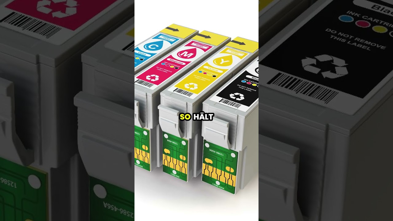 Druckerfrust ade! 🌈 So verl&auml;ngerst du die Lebensdauer deiner Tintenpatronen! 🖨️