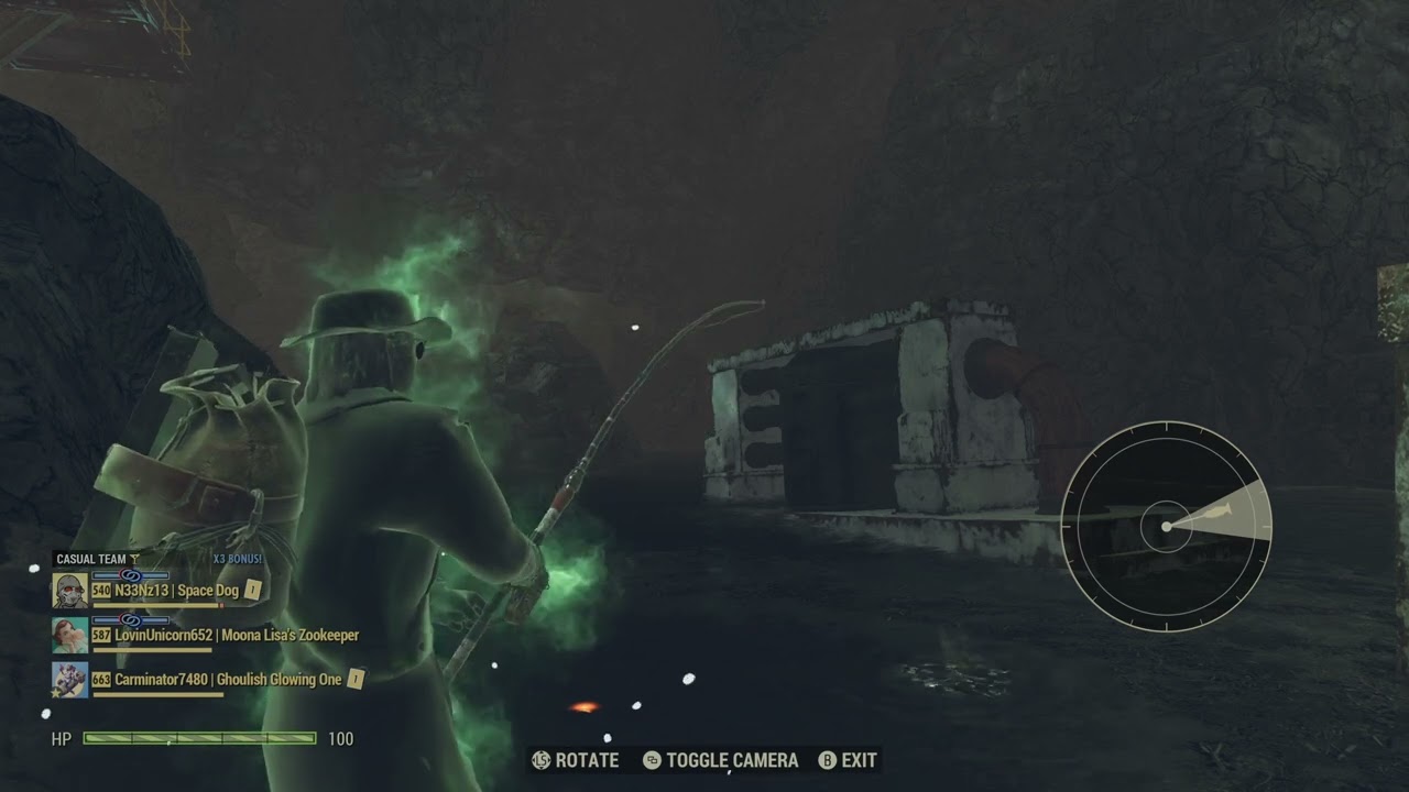Catching the Glass Ghost in fallout 76