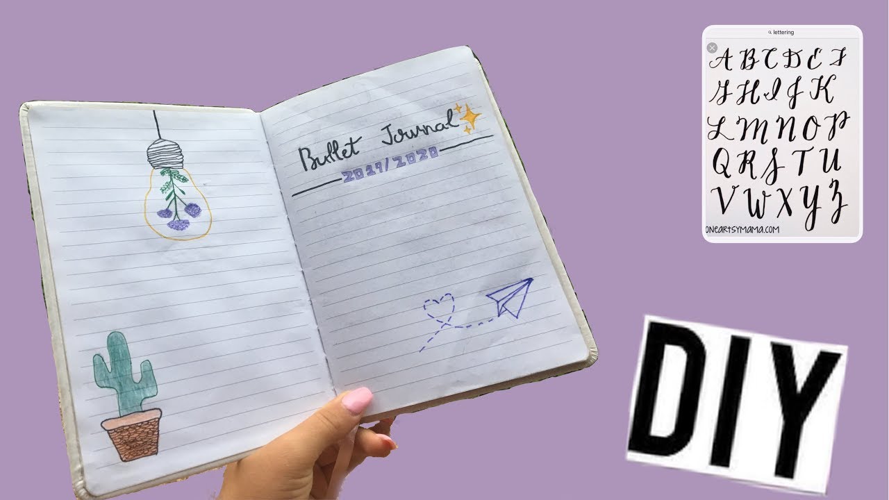 EP.1 : Como fazerem um bullet journal | BACK TO SCHOOL | A Rapariga Das Gomas