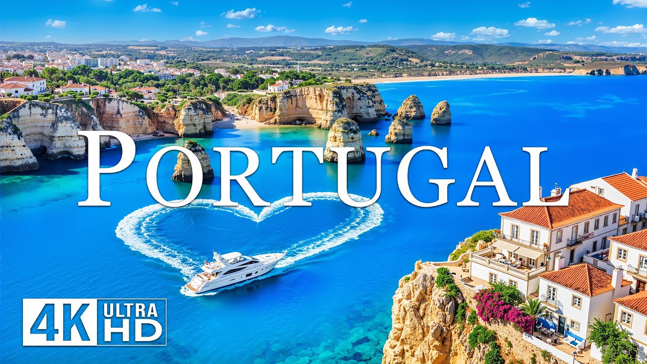 4K Portugal 2026 🇵🇹 Scenic Coastlines, Timeless Villages & Ocean Breezes Aerial Views