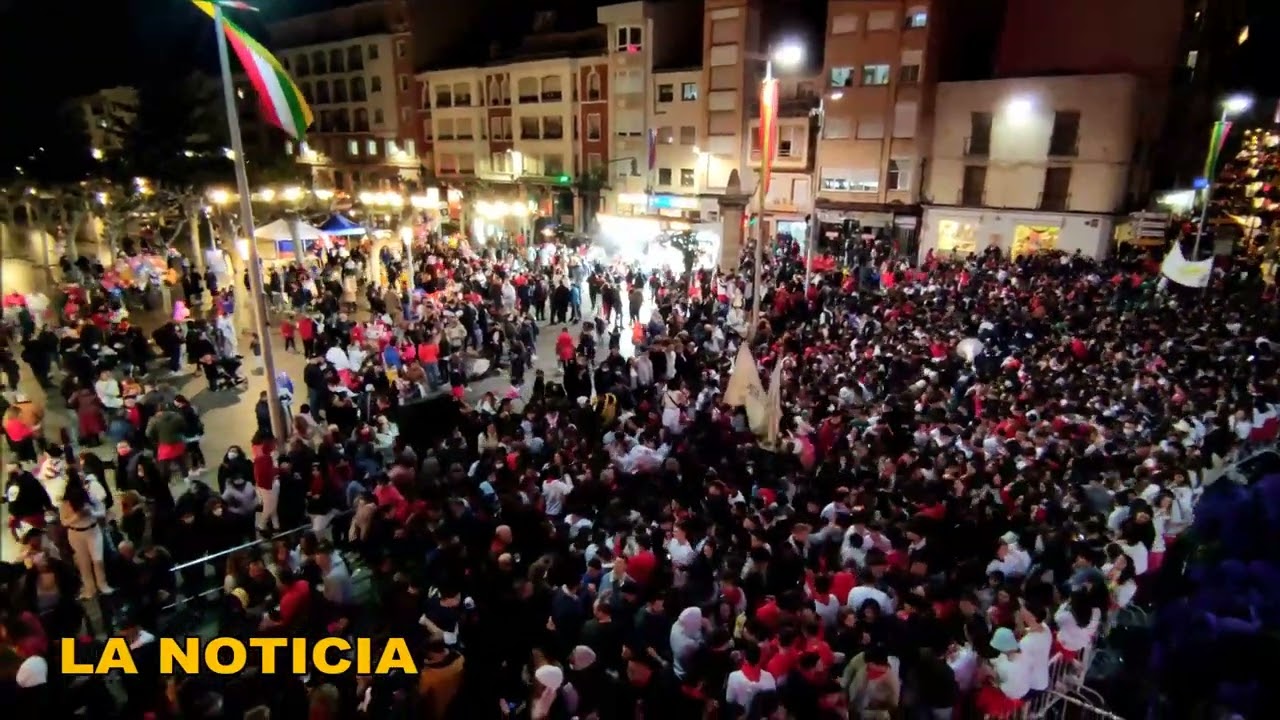 Calahorra La Rioja - Fiestas de Marzo de 2022 - El cohete en la calle