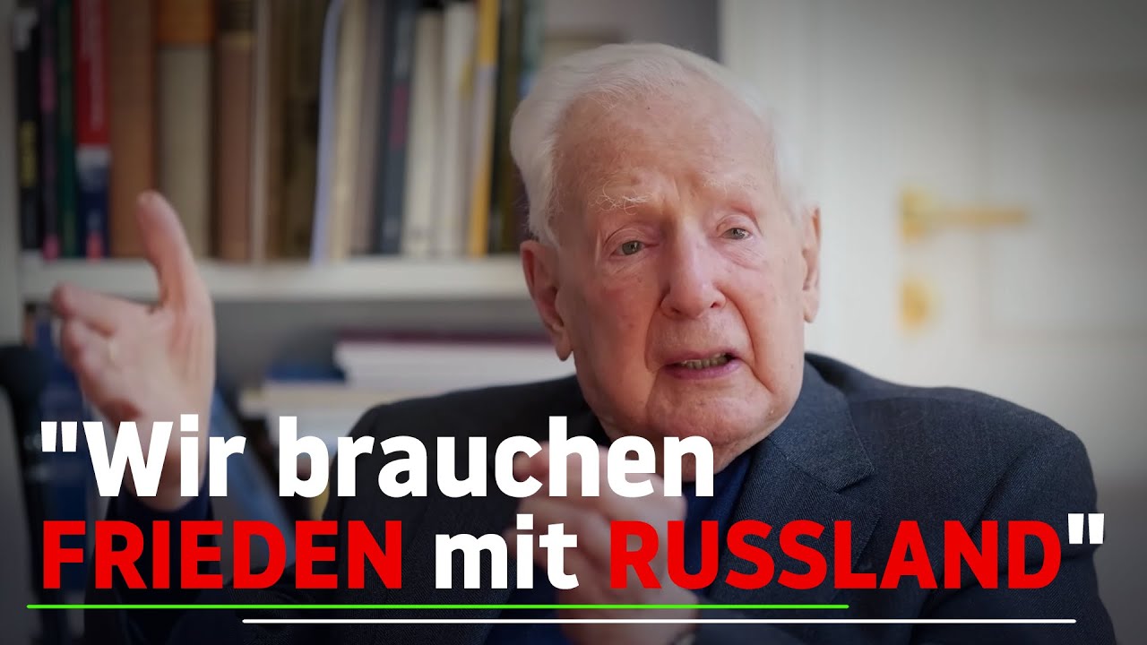 SPD-Urgestein: Russland ist keine Bedrohung! // Dr. Klaus von Dohnanyi