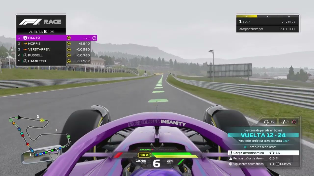 f1 24 modo carrera austria #12