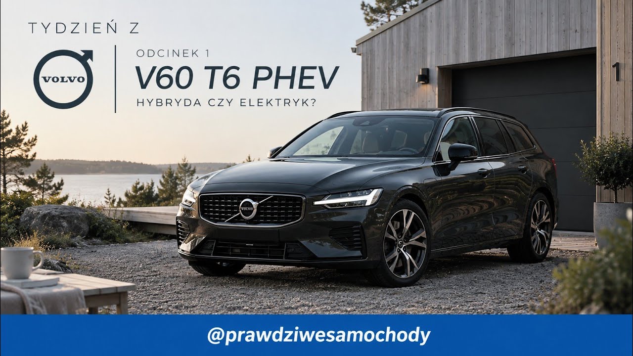 #testujemy Volvo V60 T6 PHEV &ndash; masz dwa napędy. Czy naprawdę tego potrzebujesz? @prawdziwesamochody