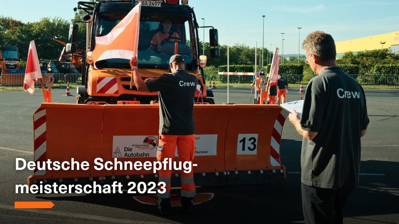 Deutsche Schneepflugmeisterschaft 2023 | Autobahn GmbH