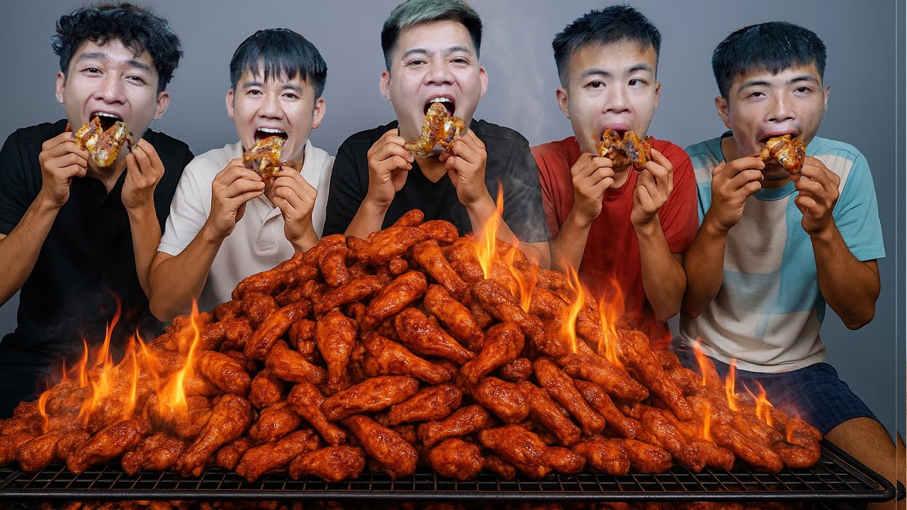 Hưng Troll | Người Cuối Cùng Ngừng Ăn Cánh Gà Nướng Sốt Cay Samyang x2 Thắng 500$