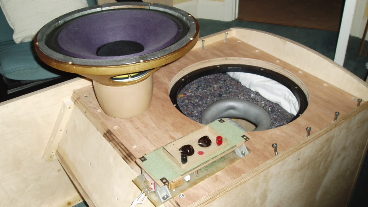 Tannoy Dual Concentric HPD 385's In DIY Rectangular GRF Cabinets