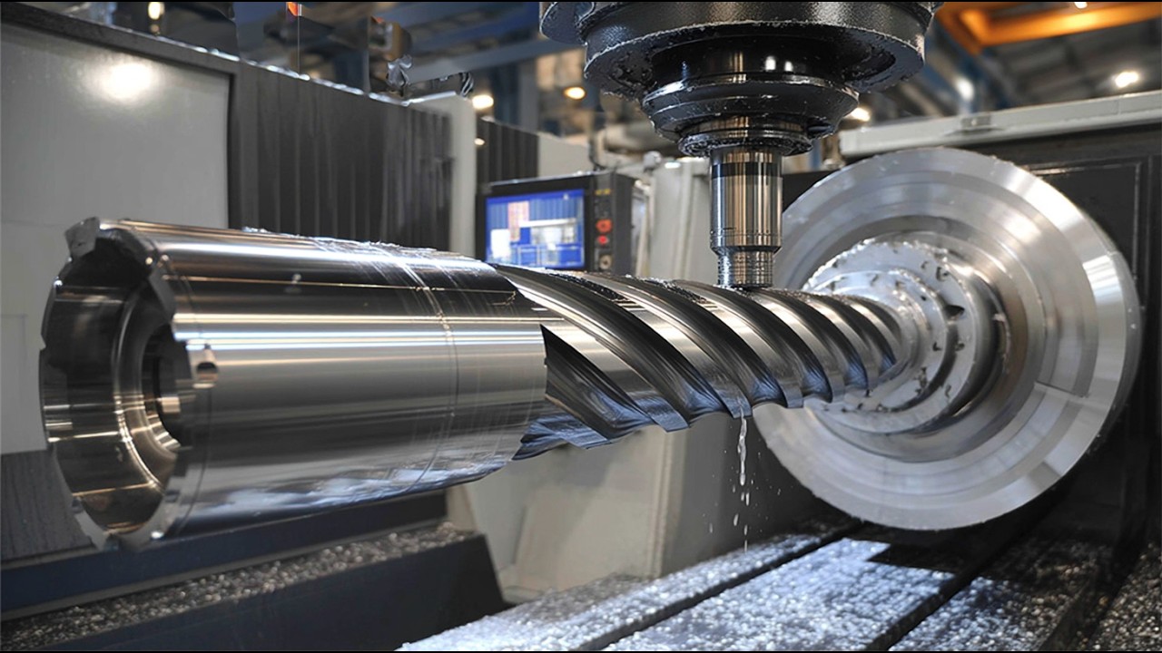 Modern High-Tech Machining & Industrial Forging Technology - Heavy Duty Metalworking Methods