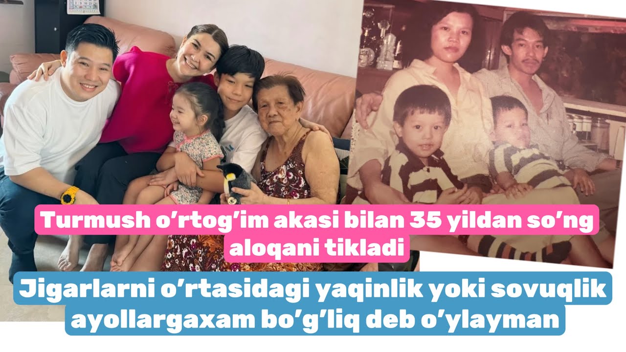 Qaynonamni 35 yil vafotidan so’ng farzandlari yana birga @shahnoza.shasha #vlog 