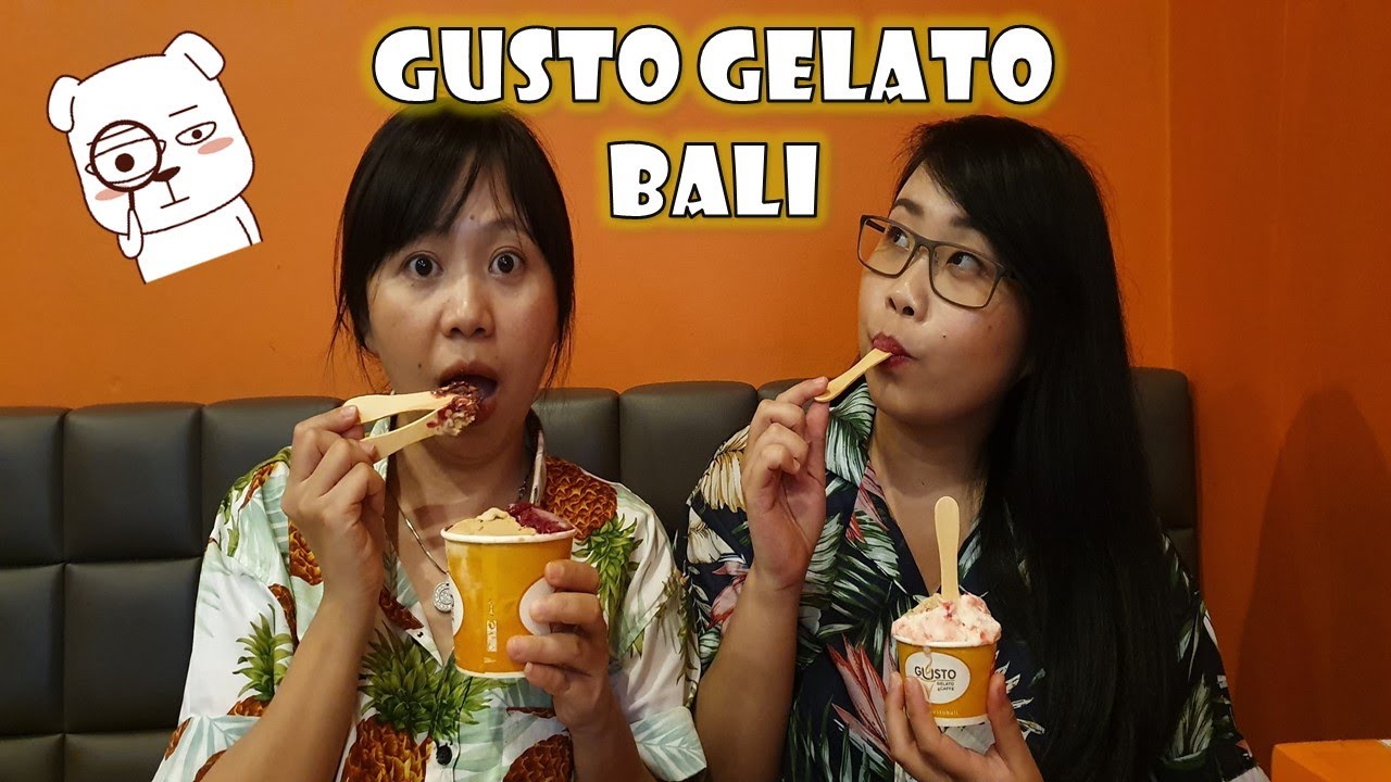 Gusto Gelato Seminyak Bali, Enak Gak Yah?
