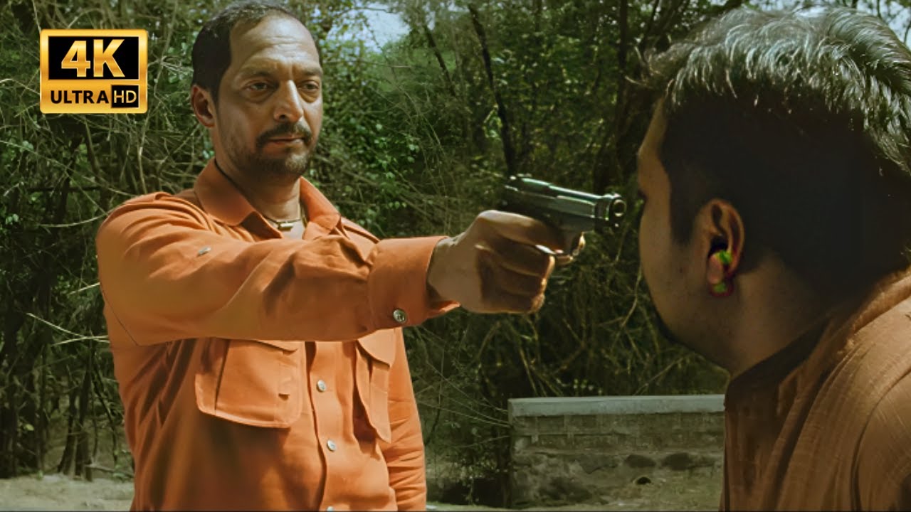 तूने शेर की गोद में सोने की कोशिश करी है | Nana Patekar, Anurag Kashyap | Shagird | Action Scene |4K