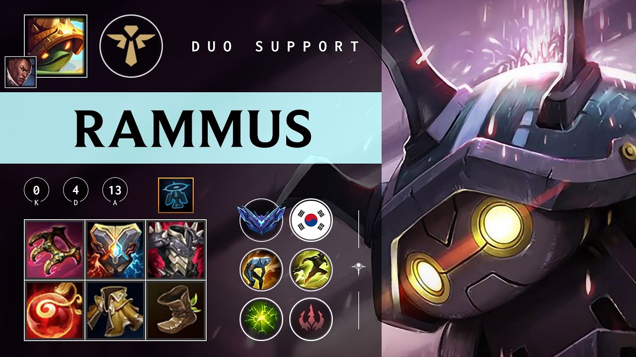 Rammus Support vs Thresh - KR Diamond Patch 26.01