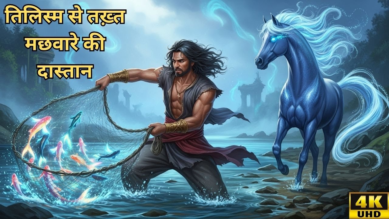 तिलिस्म से तख़्त तक: एक मछवारे की दास्तान  #HindiStory #JaduiKahani
