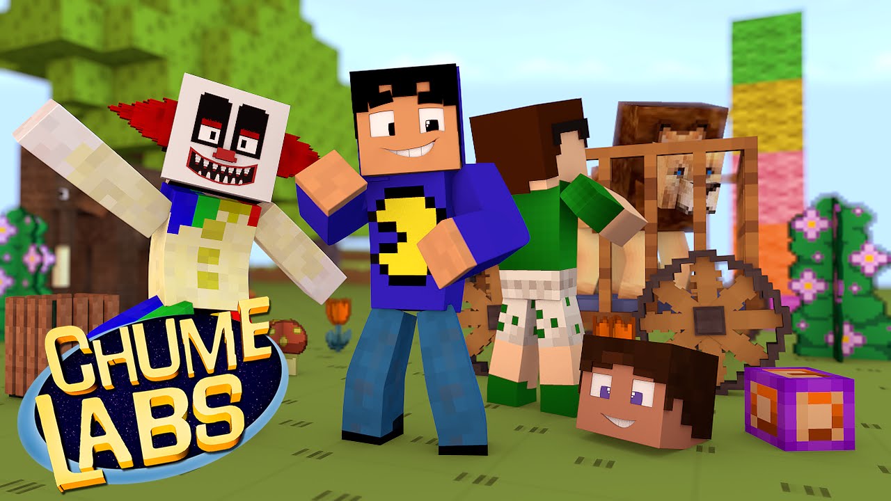 Minecraft: VISITANDO O CIRCO! (Chume Labs 2 #58)