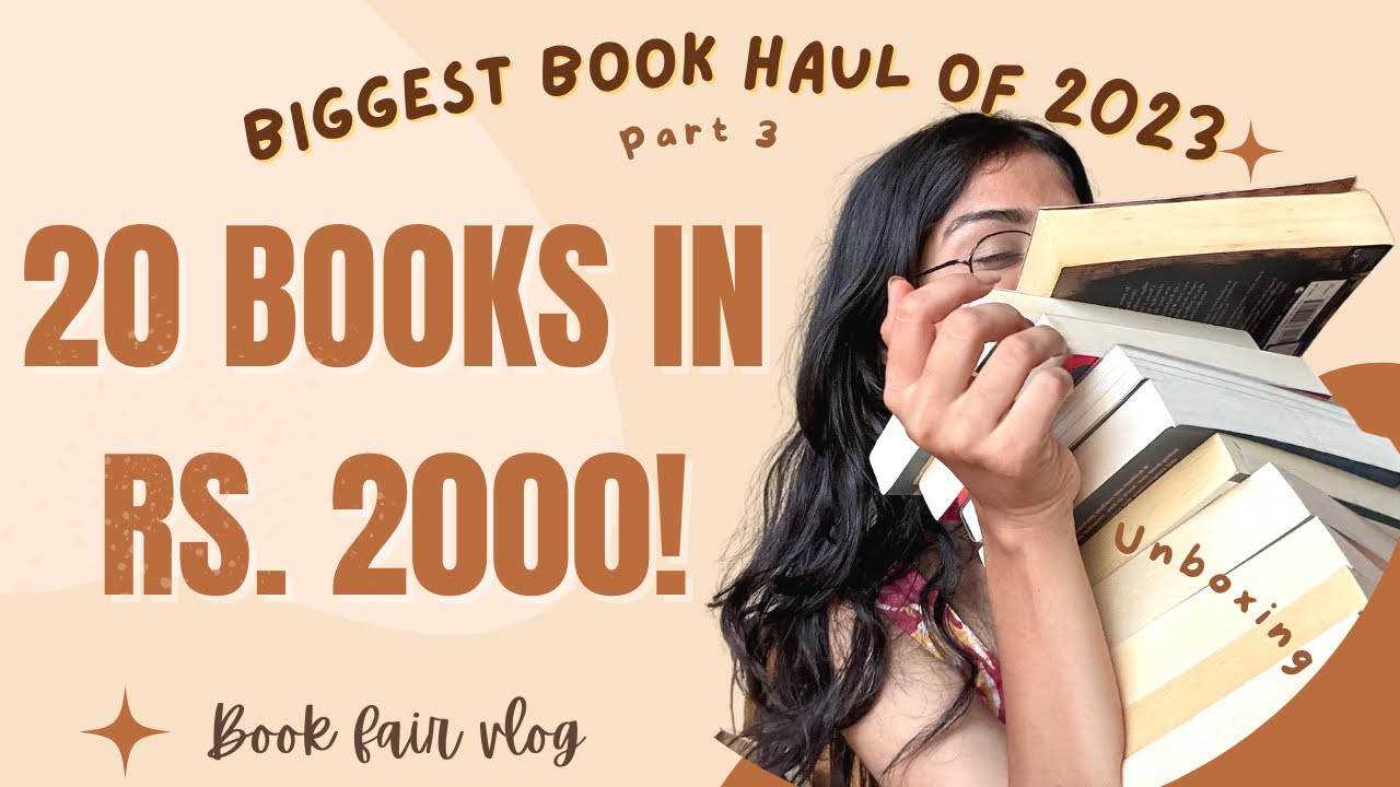 I BOUGHT 20 BOOKS IN JUST RS. 2000📚BIGGEST BOOK HAUL of 2023🍂 Cozy autumn book shopping vlog🛍️