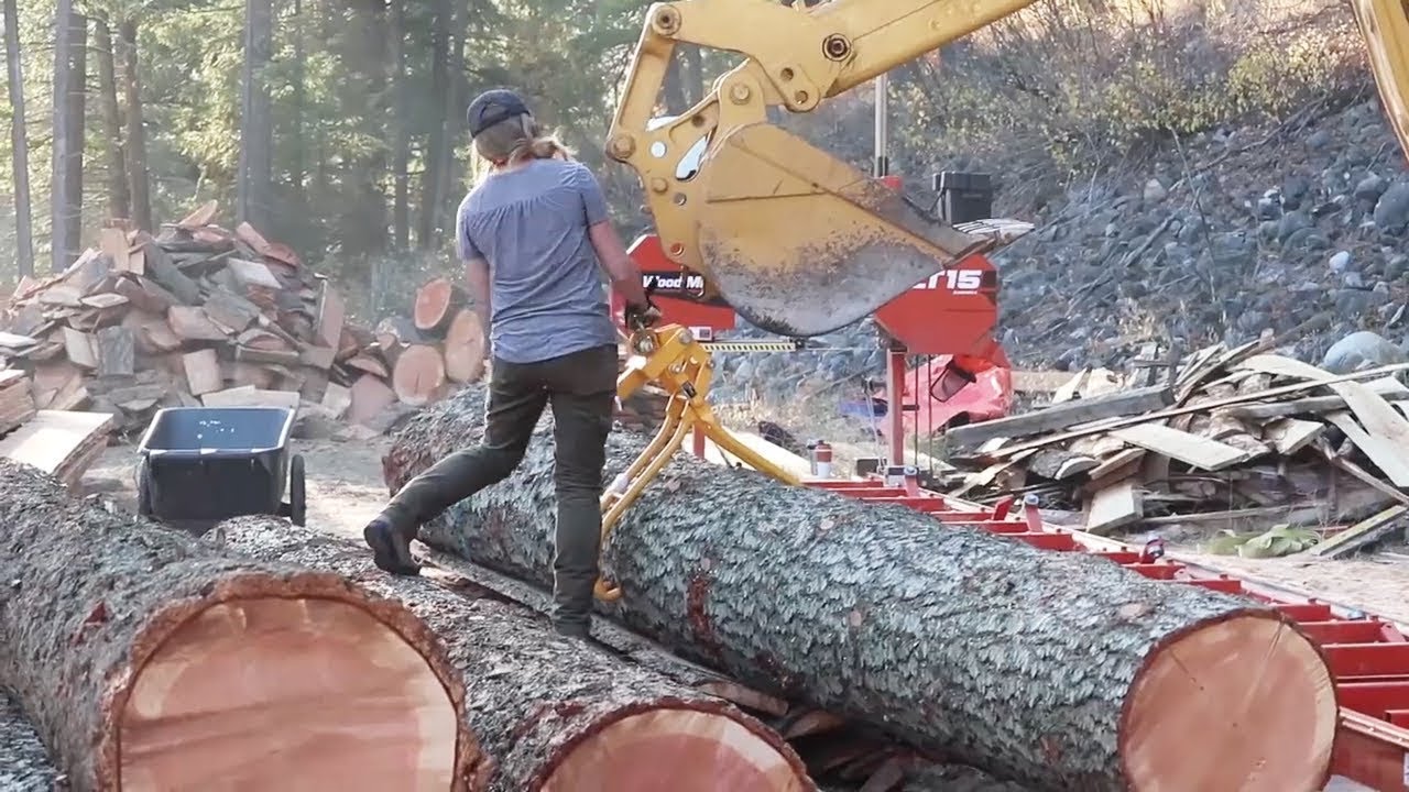 Building a House Start to Finish: Sawmilling 155-Piece Timber Frame