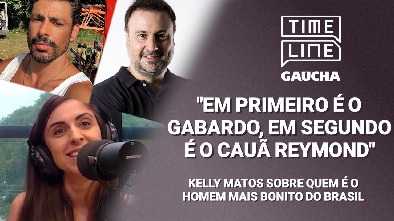 Potter, Kelly e PG debatem quem &eacute; o homem e a mulher mais bonitos do Brasil | Timeline Ga&uacute;cha