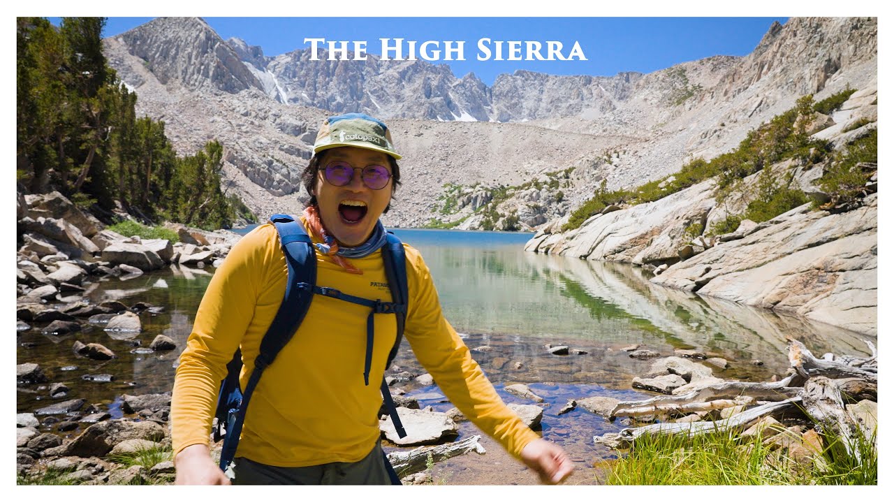 California Alpine Lake Hike : Lamarck Lakes in the High Sierra
