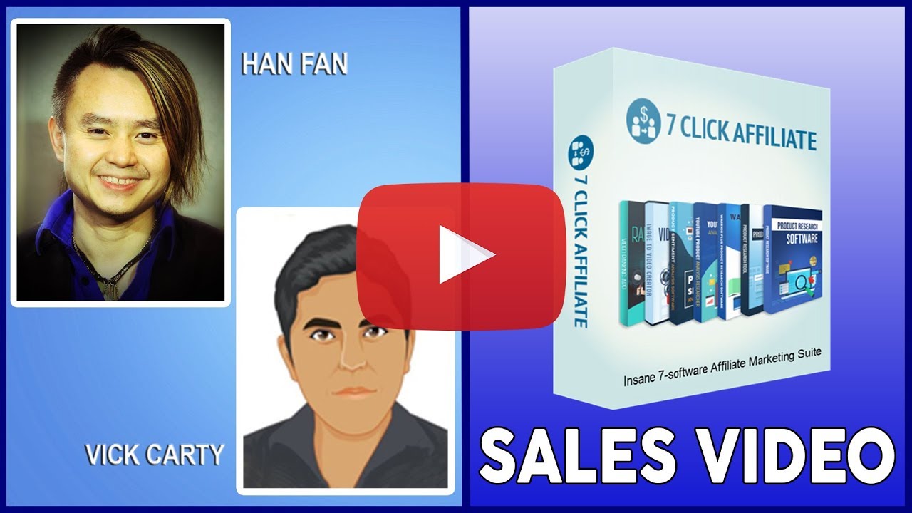 7 Click Affiliate Sales Video - get *BEST* Bonus and Review HERE!