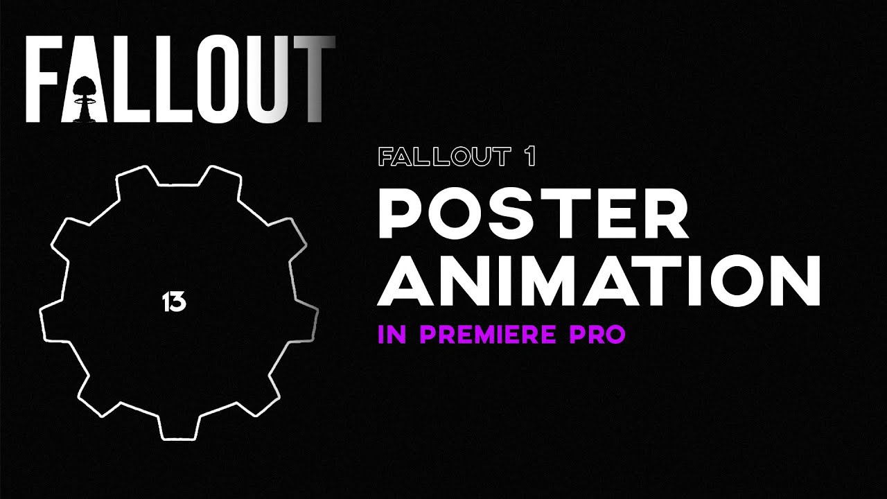 Poster Animation: Fallout 1