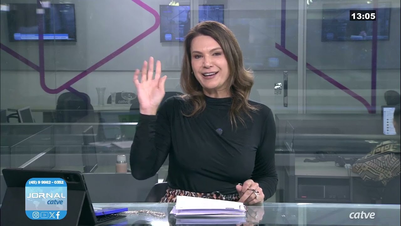 HD - Trecho final do Jornal da CATVE em 09/09/2025