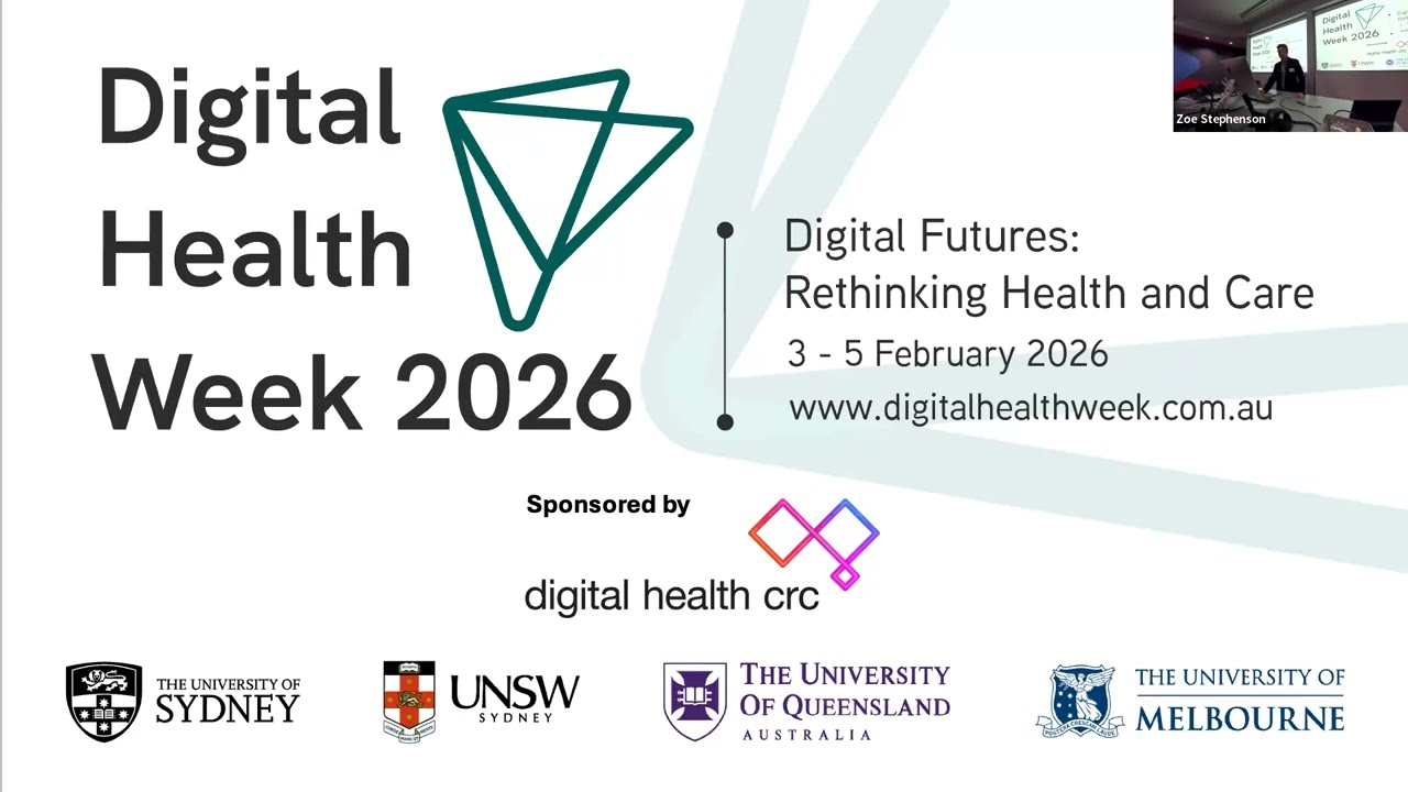 Learning health system strategies in the AI era | Professor Peter Steel | Digital Health Week 2026