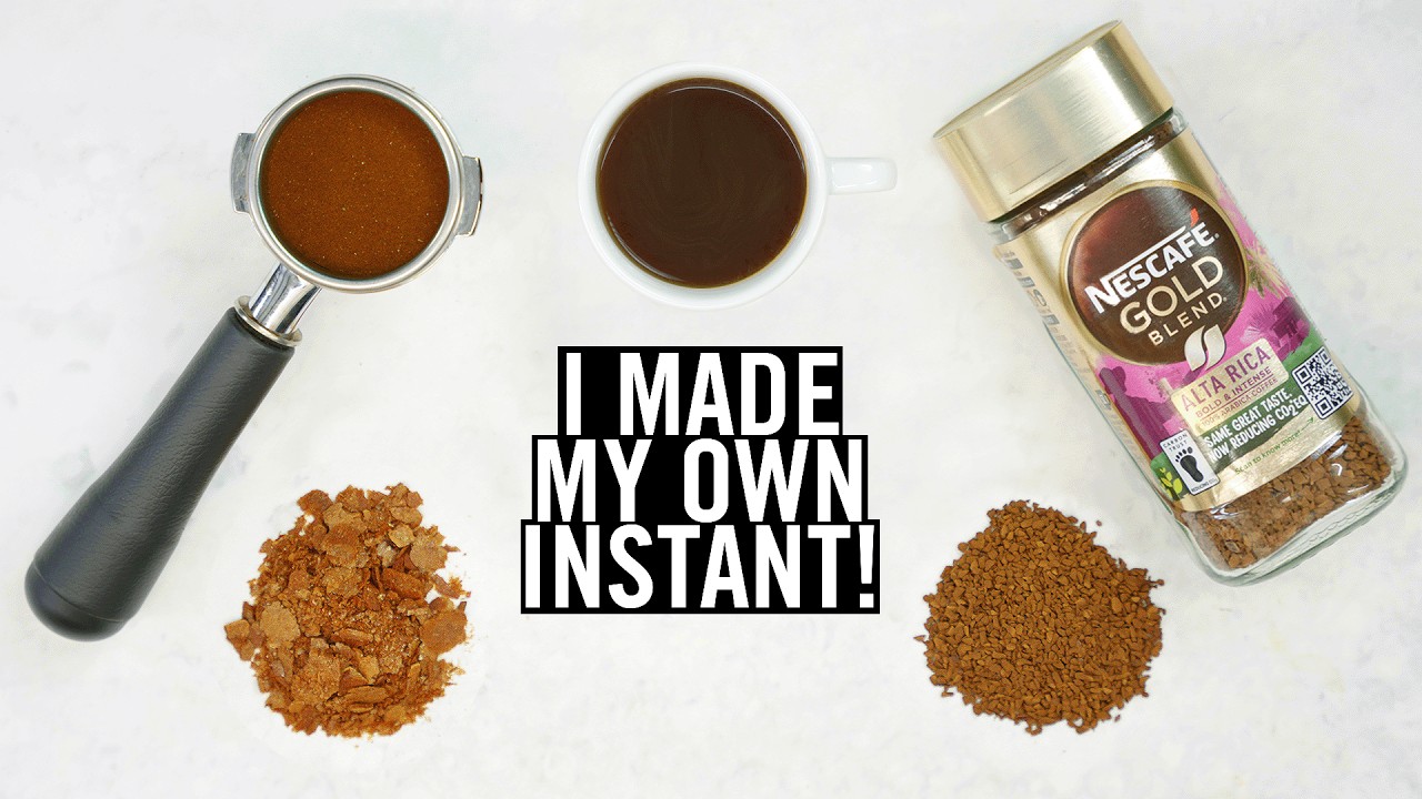 Making My Own Fancy Instant Coffee: Can It Taste Good?