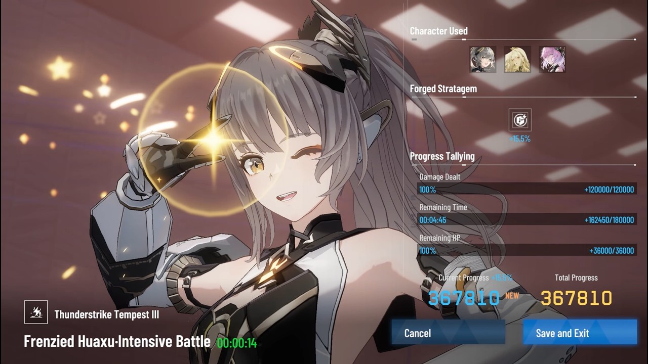[Light III] Intensive Battle Red Huaxu - (Bug) 444 Lightning Team 14s - 367810