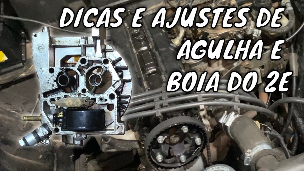 Ep. 19 - AJUSTES DE AGULHA E BOIA DO CARBURADOR 2E