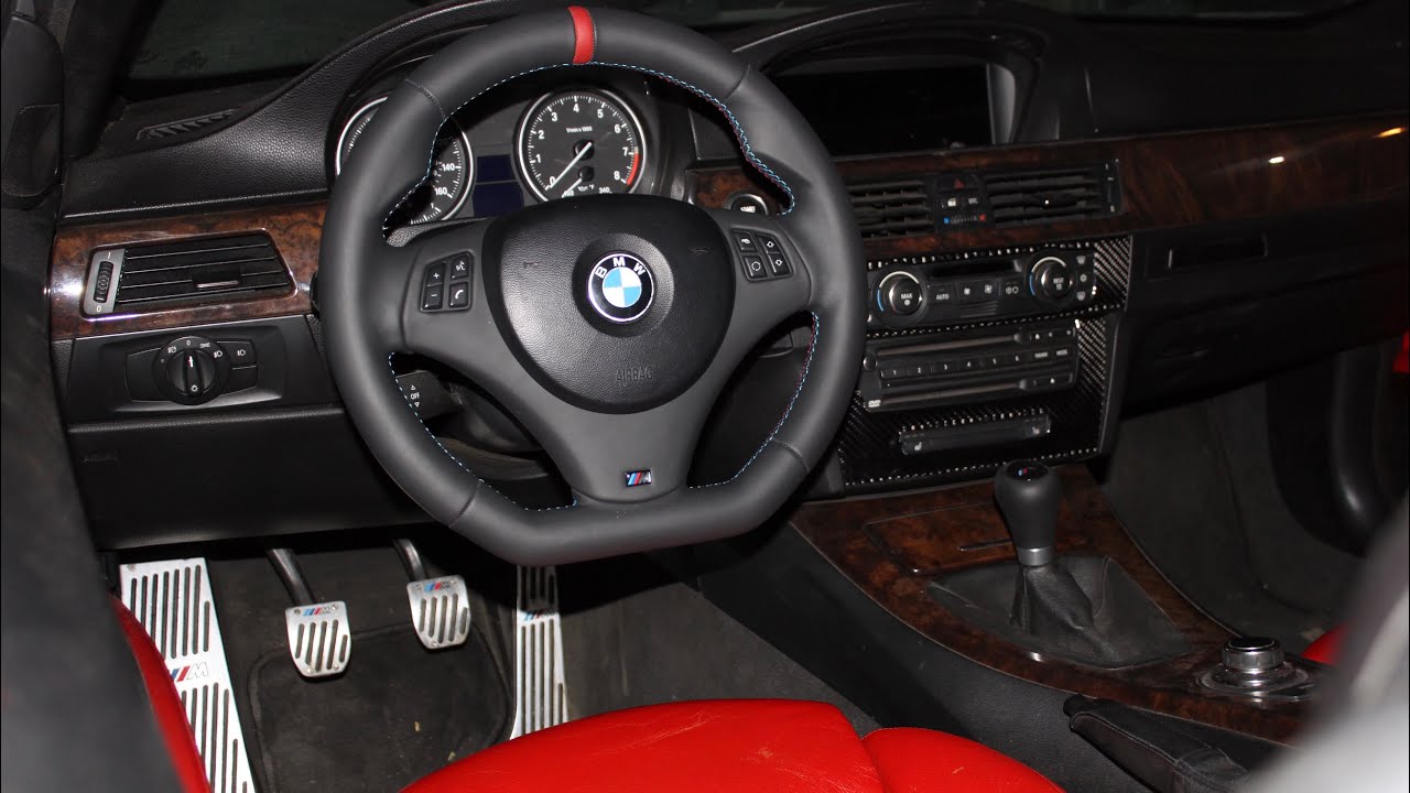 HOW TO CHANGE BMW E90 / E92 / E93 STEERING WHEEL TO M SPORT WHEEL! EASY DIY !