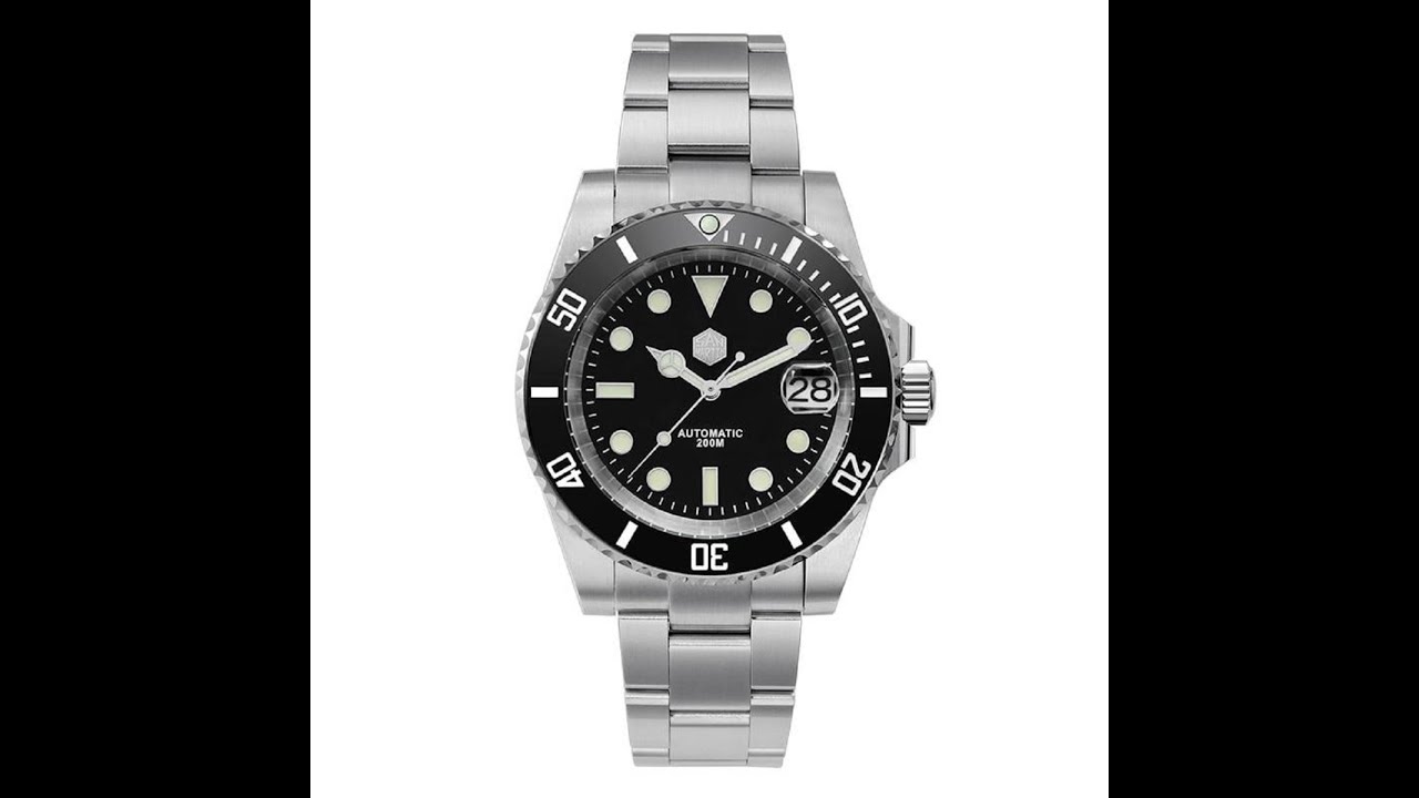 San Martin SN017-G (Submariner Date Homage) 4K Watch Review