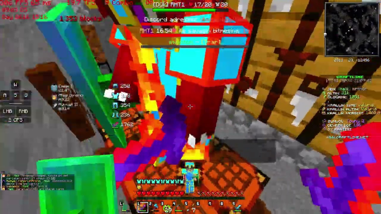3 ay sorna tekrardan Craftlime r4pe