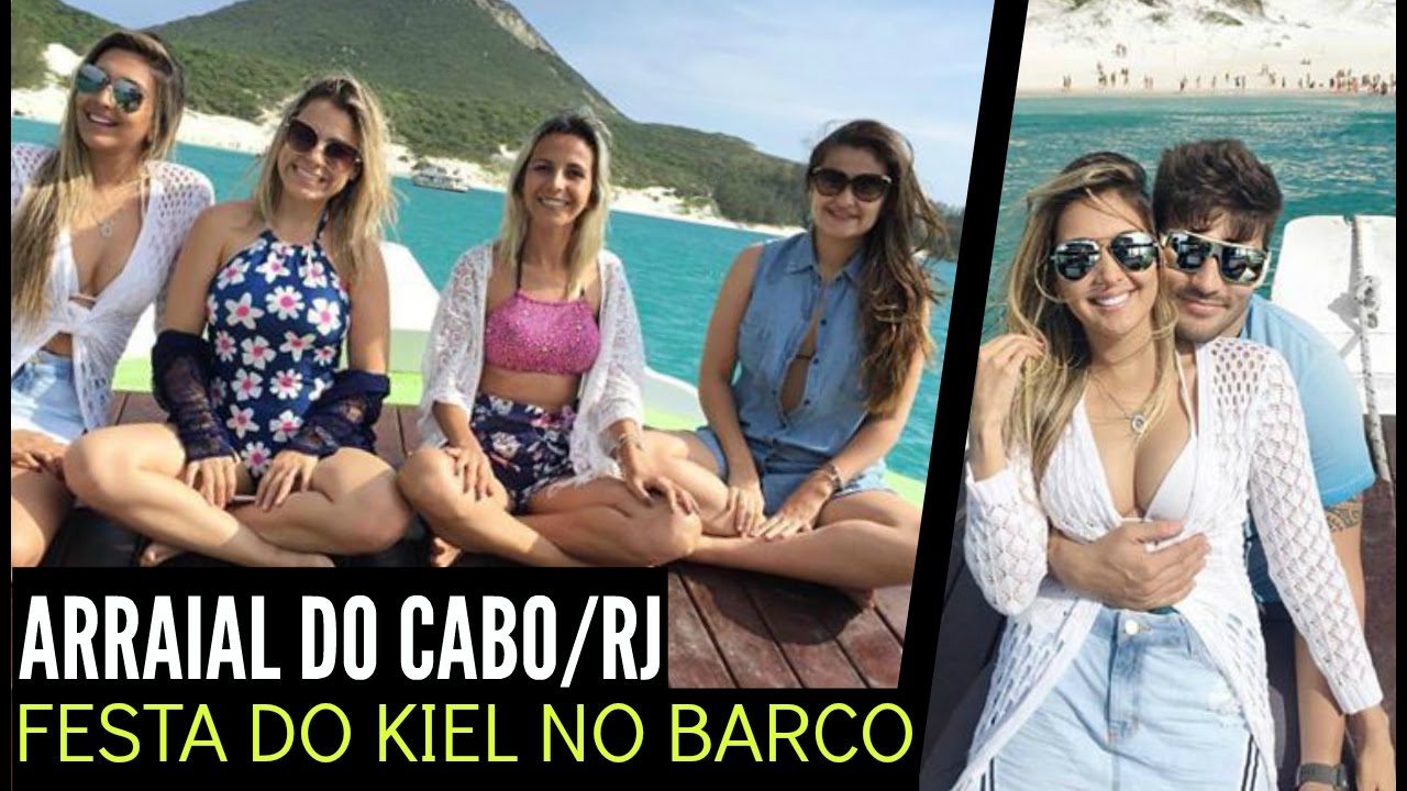 ARRAIAL DO CABO/RJ - NIVER DO KIEL NO BARCO