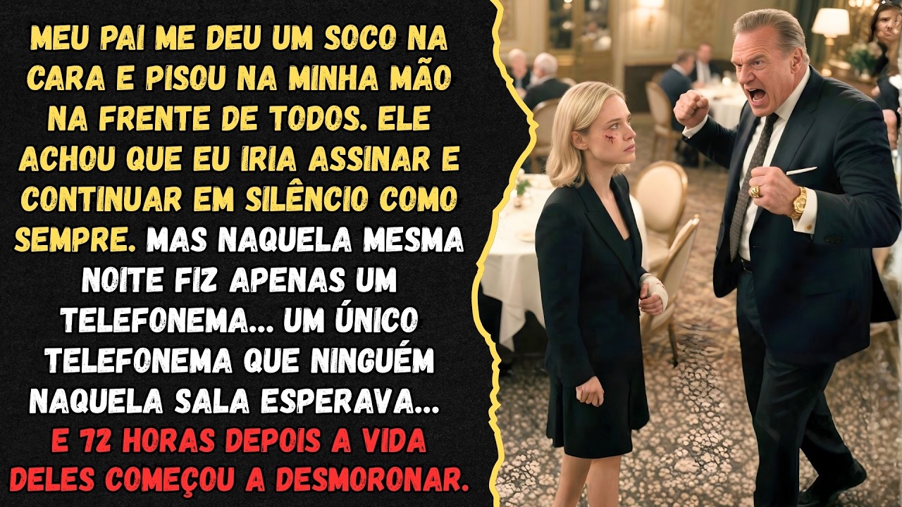 Meu Pai Me Deu Um Soco E Pisou Na Minha Mão — Um Telefonema Destruiu A Vida Deles