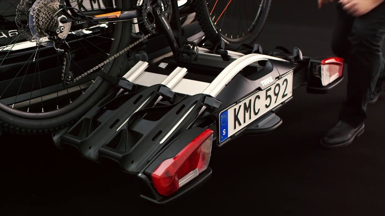 Porte 3 v&eacute;los d'attelage plate-forme THULE VeloCompact 926 disponible sur norauto.fr