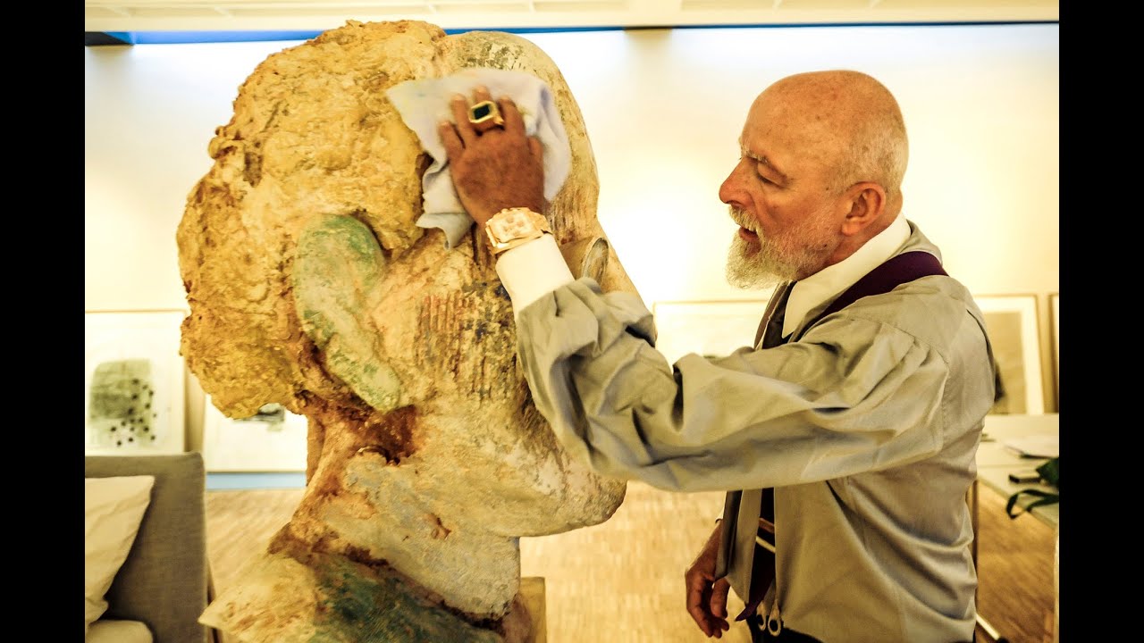 Ausstellungstrailer »Unruhe im Olymp«. Gedichte, Zeichnungen und Skulpturen von Markus Lüpertz