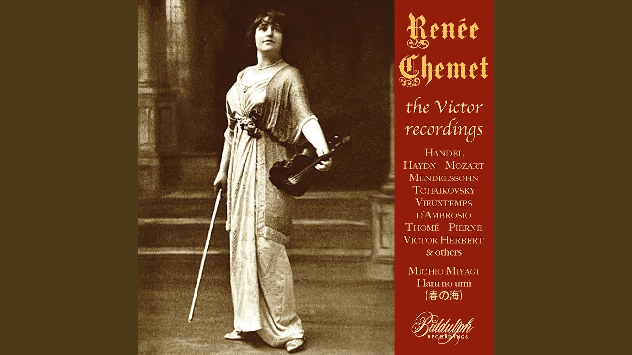 Haru no umi (‘The Sea in the Spring') (arr. Chemet)