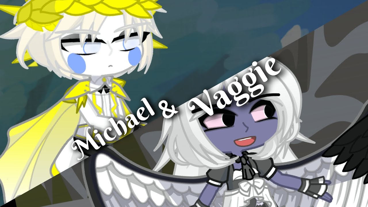 Michael and Vaggie past relationship|•|Part 1/2|•|HazbinHotel|•|MyAu!