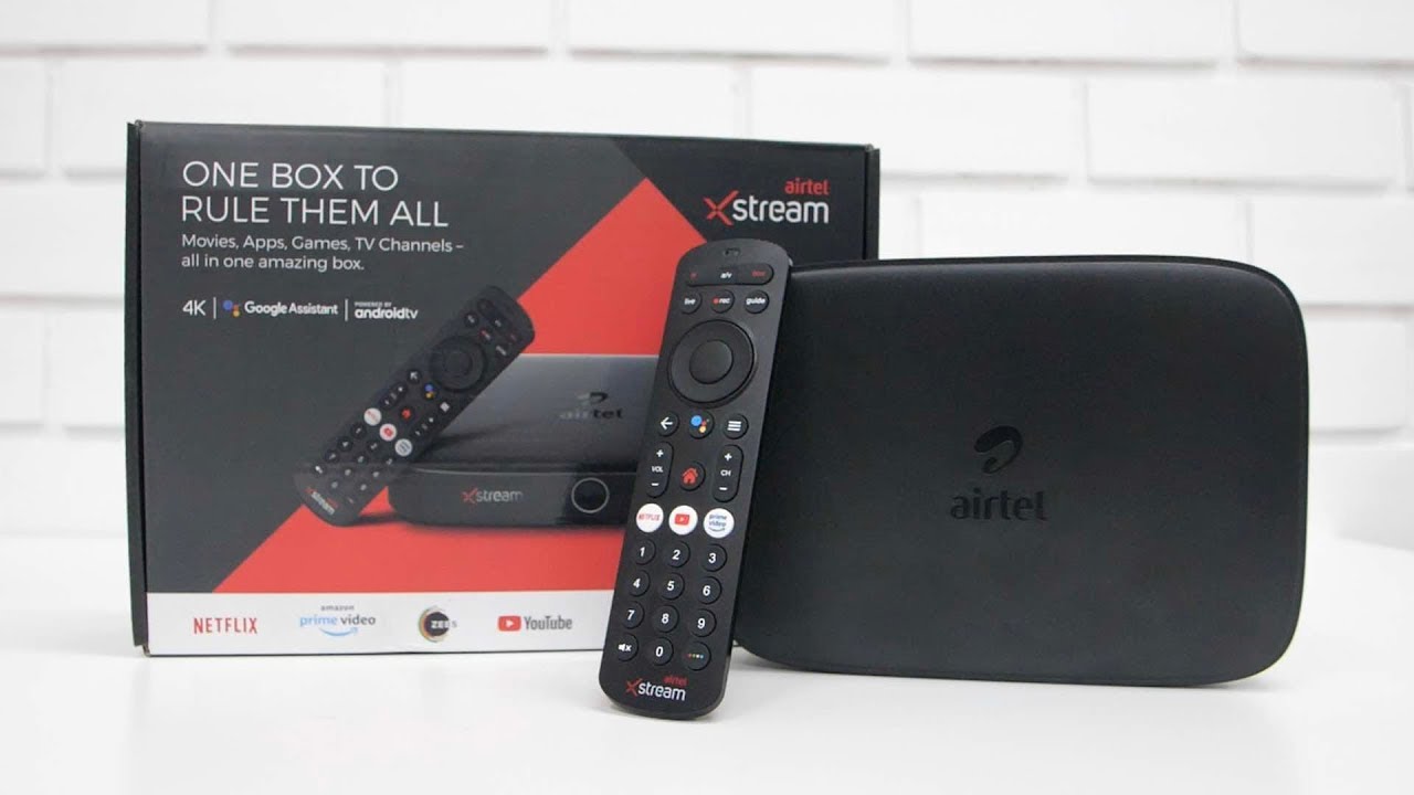 Airtel Xstream Box Smart TV Box + DTH Box In One