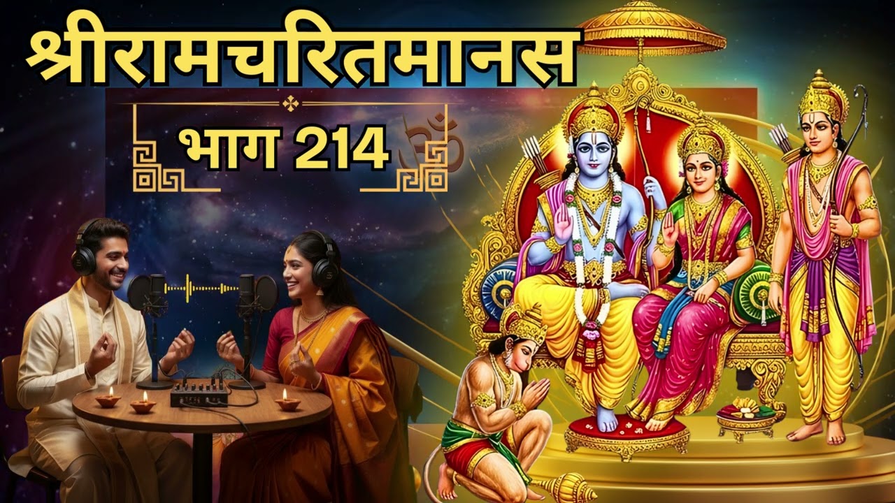 श्रीरामचरितमानस: उत्तरकांड 214 | मानव शरीर आध्यात्मिक मुक्ति के लिए एक सीढ़ी  | Ramcharitmanas