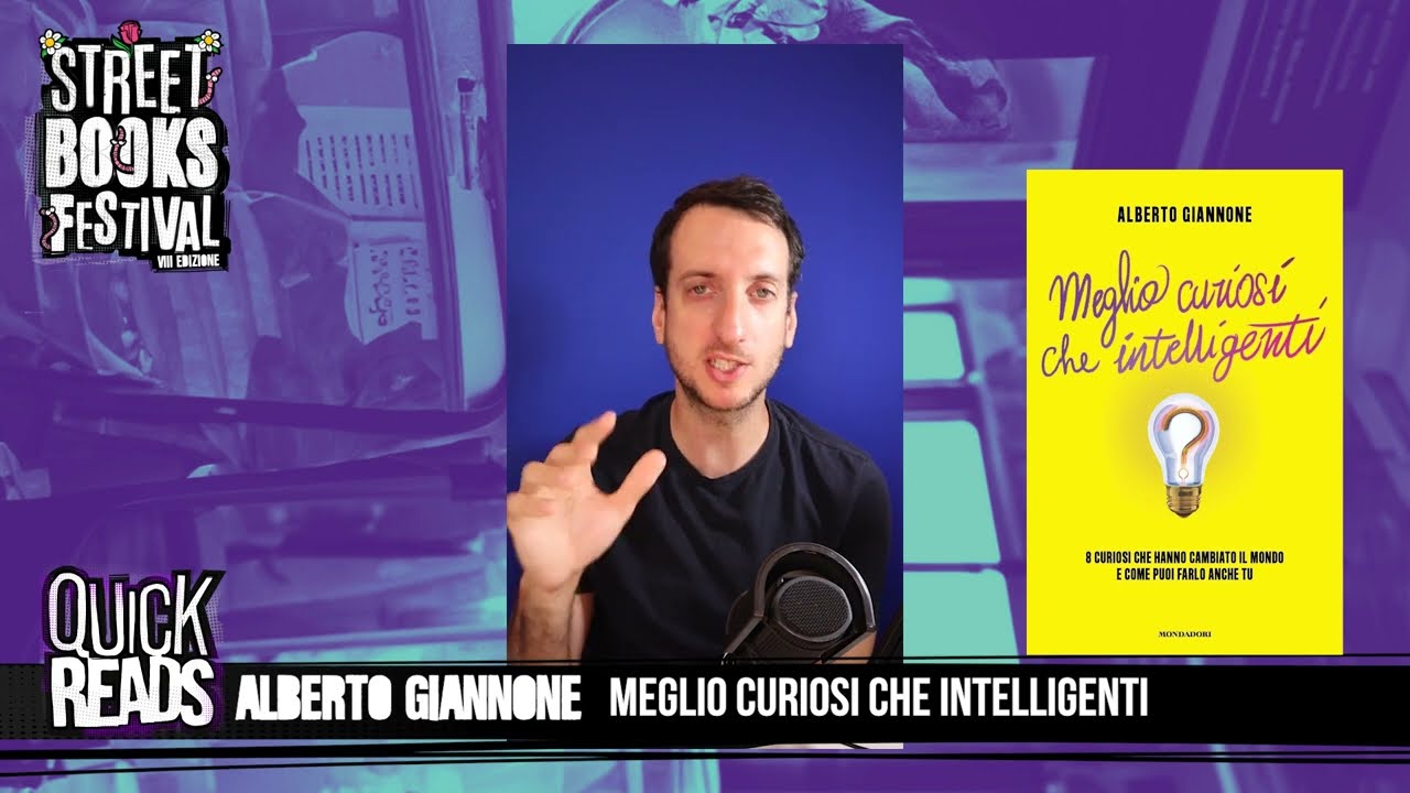 Quick Reads: 1 libro, in 4 minuti, 3 domande : Alberto Giannone
