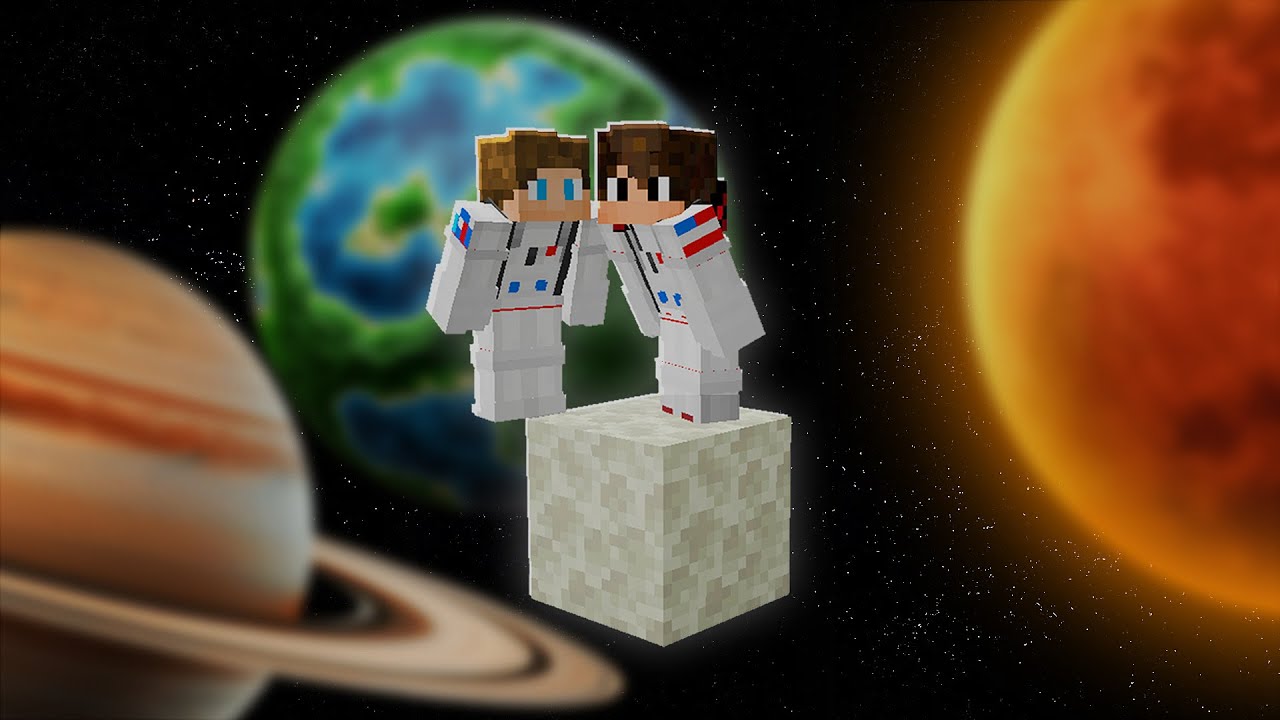 NOVA SÉRIE EM UM BLOCO NO ESPAÇO - SkyBlock Espacial #1