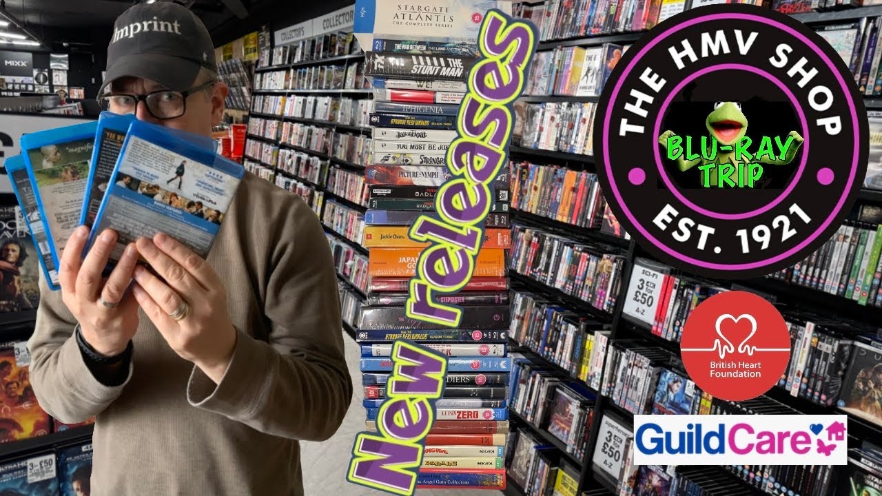 Blu-ray Hunt #300 HMV plus charity shops plus a gift and my anniversary&hellip;
